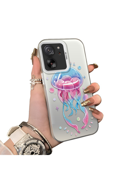 ucuc حافظة متوافقة مع هاتف Xiaomi Mi 13T/Mi 13T Pro مصنوعة من السيليكون الصلب...