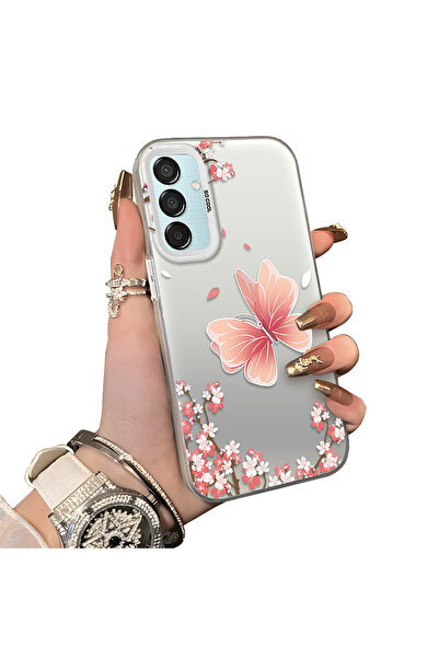 ucuc حافظة سيليكون متوافقة مع هاتف سامسونج جالاكسي M15 ذات حافة صلبة ومضادة ل...