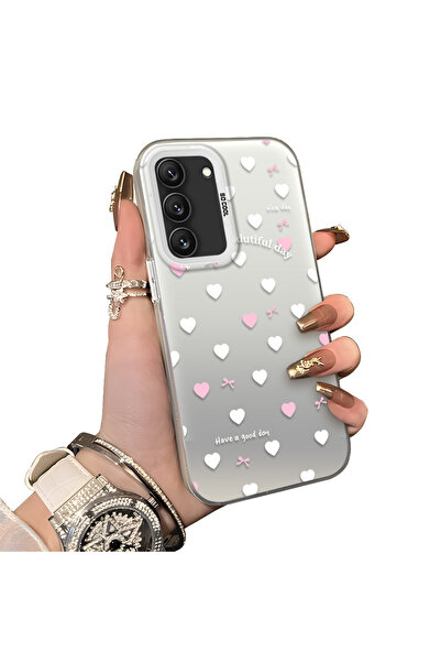 ucuc حافظة سيليكون متوافقة مع هاتف سامسونج جالاكسي S22 ذات حافة صلبة ومضادة ل...