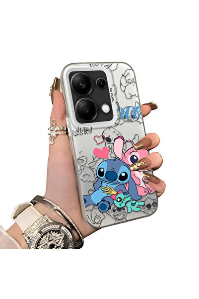 ucuc Xiaomi Redmi Note 14S Compatible Silicone Edge Hard Back Anti-Fall Stitc...