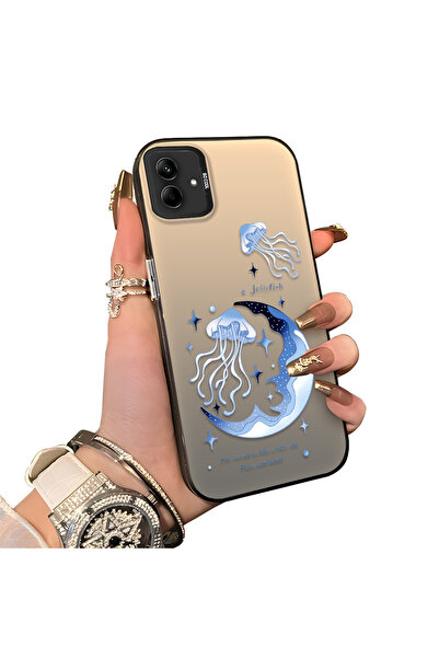 ucuc حافظة سامسونج جالاكسي A04e متوافقة مع الحافة السيليكونية الصلبة والمضادة...