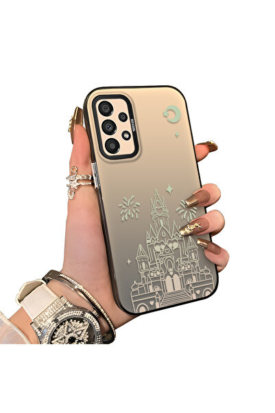 ucuc حافظة من السيليكون المتوافقة مع هاتف سامسونج جالاكسي A33 ذات حافة صلبة و...