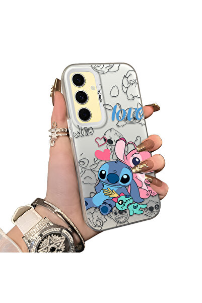 ucuc حافظة سيليكون متوافقة مع هاتف سامسونج جالاكسي S24 Fe ذات حافة صلبة ومضاد...