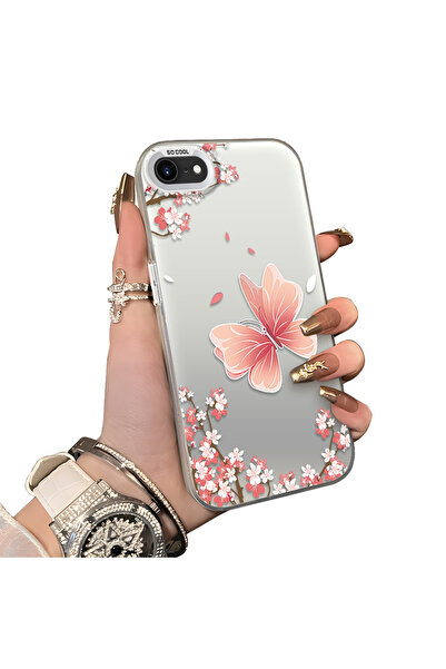 ucuc iPhone 7/8/Se 2020 2022 Compatible Silicone Edge Hard Back Anti-Fall But...