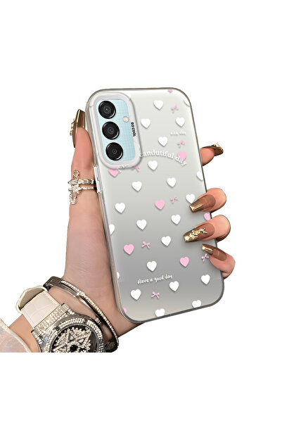 ucuc حافظة سامسونج جالاكسي M15 متوافقة مع الحافة السيليكونية الصلبة والمضادة ...