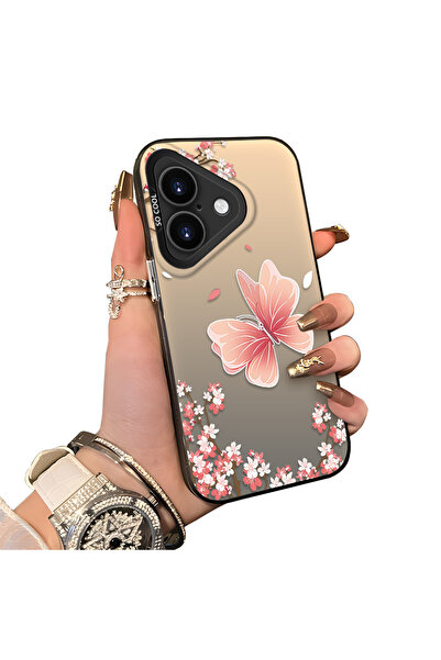 ucuc حافظة من السيليكون المتوافقة مع هاتف iPhone 16 ذات حافة صلبة ومضادة للسق...