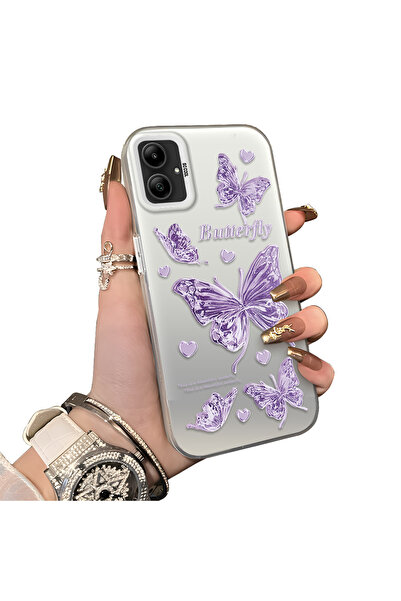 ucuc حافظة سيليكون متوافقة مع هاتف سامسونج جالاكسي A05 ذات حافة صلبة ومضادة ل...