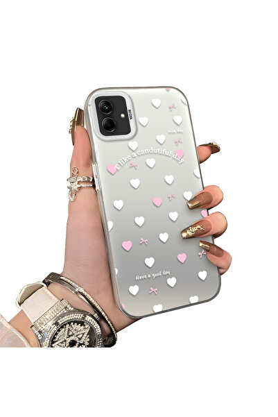 ucuc حافظة سيليكون متوافقة مع هاتف سامسونج جالاكسي A04e، حافظة خلفية صلبة مضا...