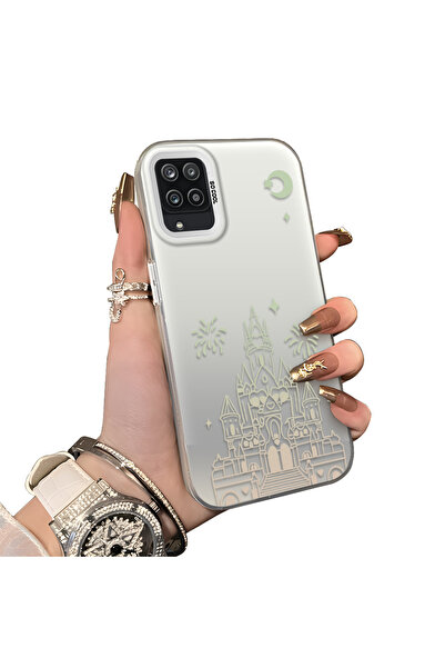 ucuc حافظة من السيليكون متوافقة مع هاتف سامسونج جالاكسي A12/M12 ذات حافة صلبة...