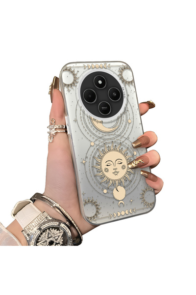 ucuc حافظة Xiaomi Redmi 14C متوافقة مع الحافة السيليكونية الصلبة والمضادة للس...