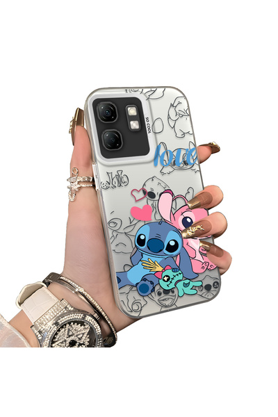 ucuc حافظة من السيليكون المتوافقة مع هاتف Infinix Hot 50i ذات حافة صلبة ومضاد...