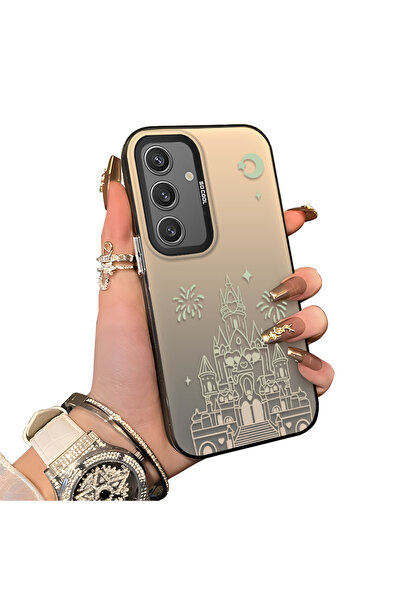 ucuc حافظة من السيليكون المتوافقة مع هاتف سامسونج جالاكسي S24 ذات حافة صلبة و...