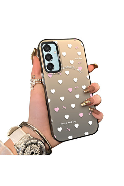 ucuc حافظة سامسونج جالاكسي M15 متوافقة مع الحافة السيليكونية الصلبة والمضادة ...