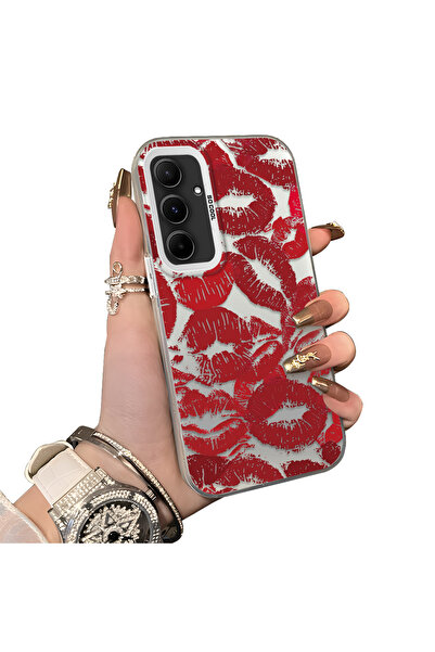 ucuc حافظة سيليكون متوافقة مع هاتف سامسونج جالاكسي A55 ذات حافة صلبة ومضادة ل...