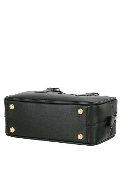 Genetech MM Women's Handbag Multifunctional Crossbody Bag BlackArcadie leathe...