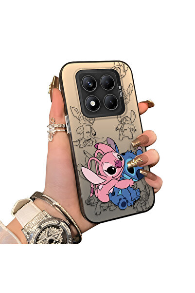 ucuc Xiaomi Redmi Note 14 Pro 5G Uyumlu Silikon Kenar Sert Arka Anti Düşme St...