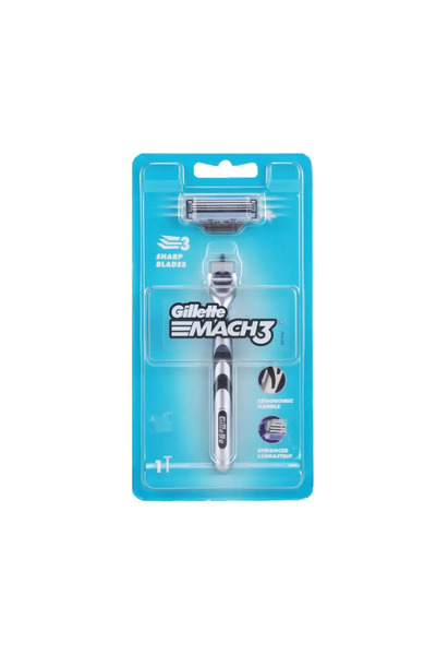 Gillette شفرة حلاقة حادة من نوع Mach3 - قطعة واحدة