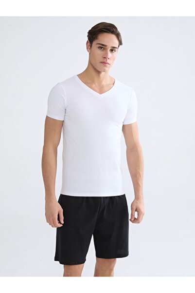 LC Waikiki V-Neck Short Sleeve Men's Athlete