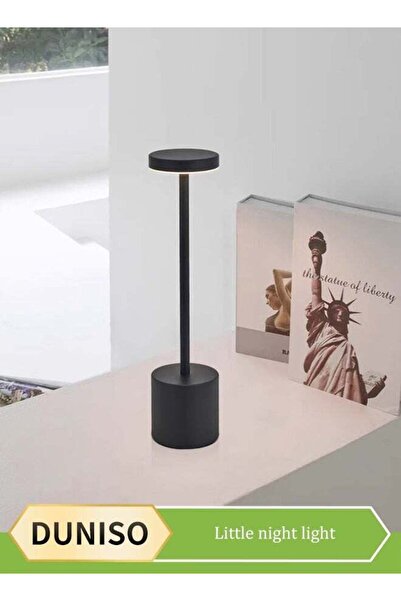 DOMEET Cordless Table Lamp, LED Metal USB Rechargeable 1200mAh Battery Three ...