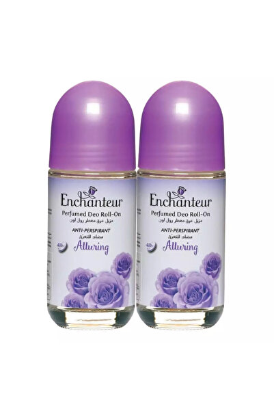 ENCHANTEUR Assorted Fragranced Roll On 2X50ml
