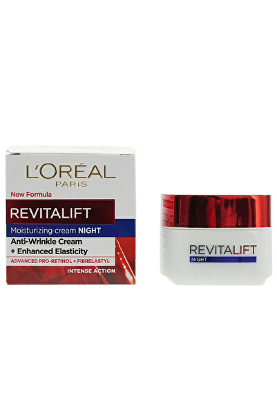 L'oreal كريم لوريال باريس ريفيتاليفت الليلي المضاد للتجاعيد - 50 مل