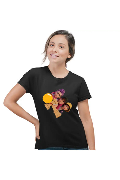 OEM Women's Kendama Huntrix Mira Zoey Rumi Kpop Band T-Shirt