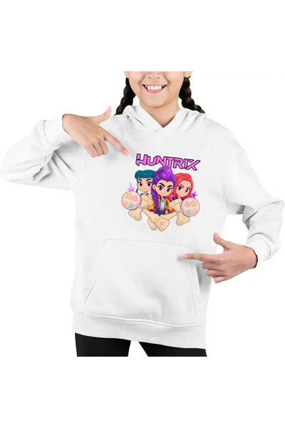 OEM Kids Girls Kendama Huntrix Hoodie K-Pop Demon Hunters Korea