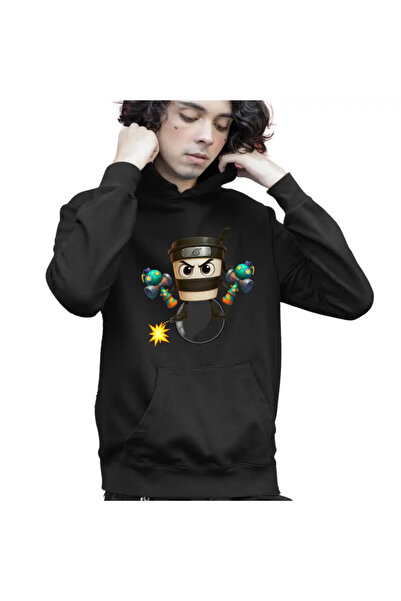 OEM Kids Boys Kendame Italian Brainrot Capuccino Assasino Hoodie