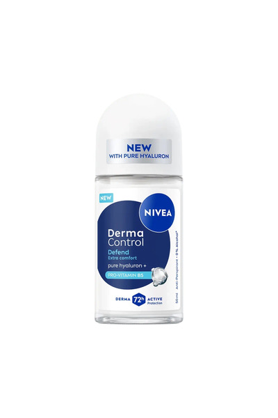 NIVEA Derma Control Roll On Defend Extra Comfort With Pure Hyaluron- 50ml