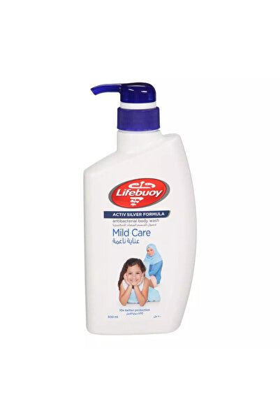 LİFEBUOY Mild Care Activ Silver Formula Antibacterial Body Wash- 500ml