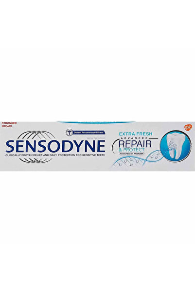Sensodyne Daily Repair Powered by Novamin, Repair and Protect Extra Fresh- 75ml