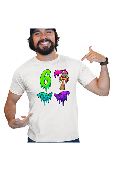 OEM Men's Kendama Six Seven Melted Six Seven T-Shirt
