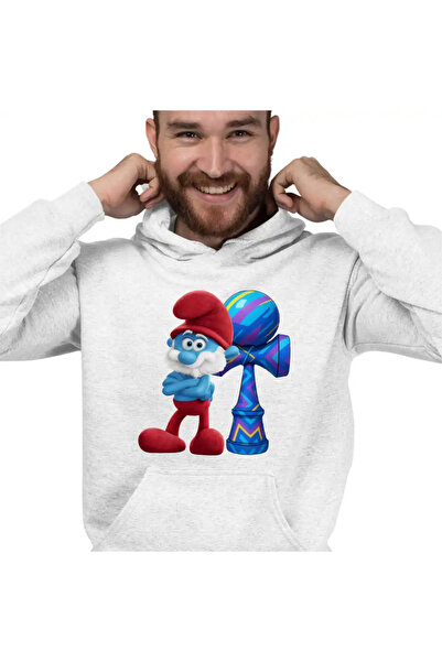 OEM Men's Hoodie Kendama Papa Smurf Smurf Gargamel