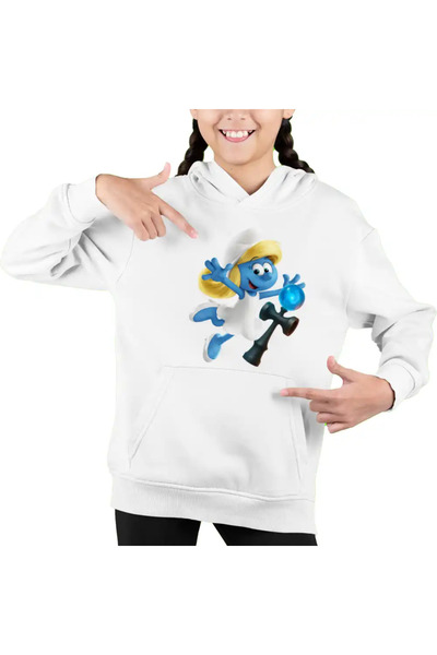 OEM Kids Girls Kendama Sweatshirt Smurfette Smurfs Gargamel