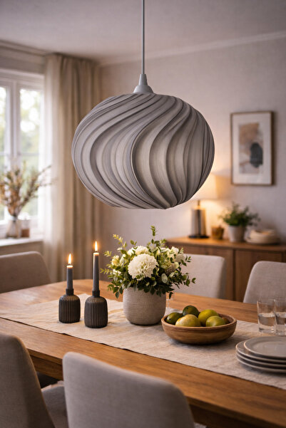 Vescarri Spiral Sarkıt Avize - Modern Tavan Aydınlatması