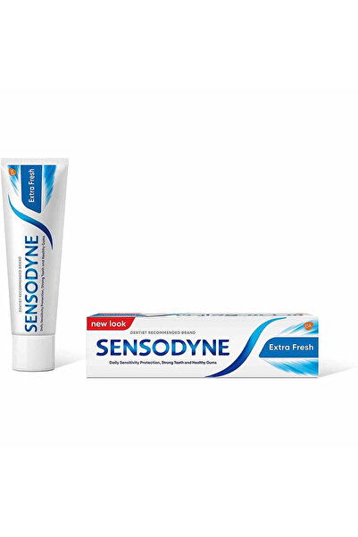 Sensodyne Toothpaste for Sensitive Teeth, Extra Fresh Flavour and New Look- 75ml