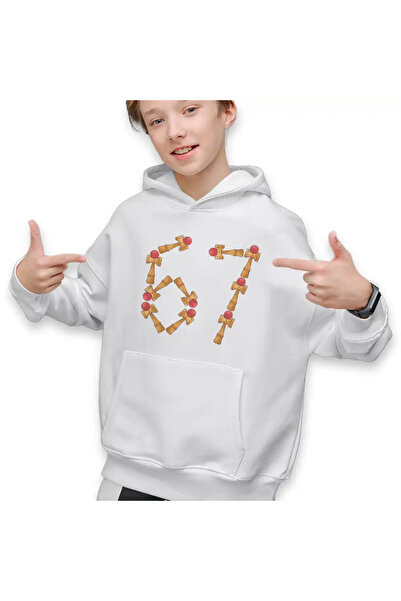 OEM Hanorac Copii Baieti Kendama Six Seven 67 Sase Sapte