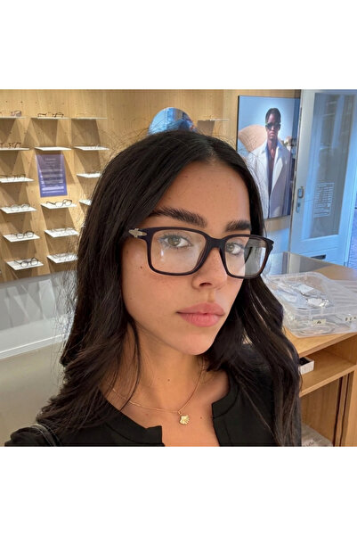 MERISU Acı Kahve Mat Unisex Gözlük – Optik Cam Değişimine Uygun