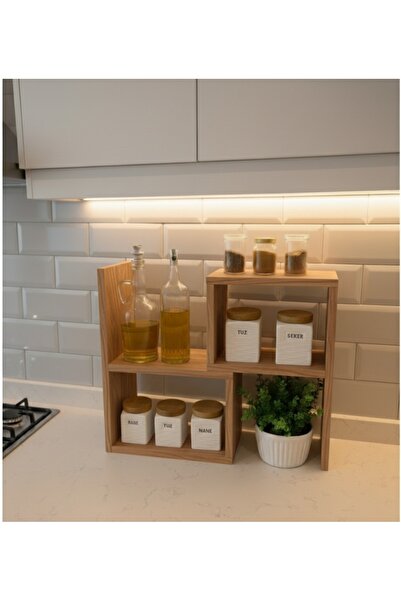 Cansumobilya Çok amaçlı tezgah üstü Raf