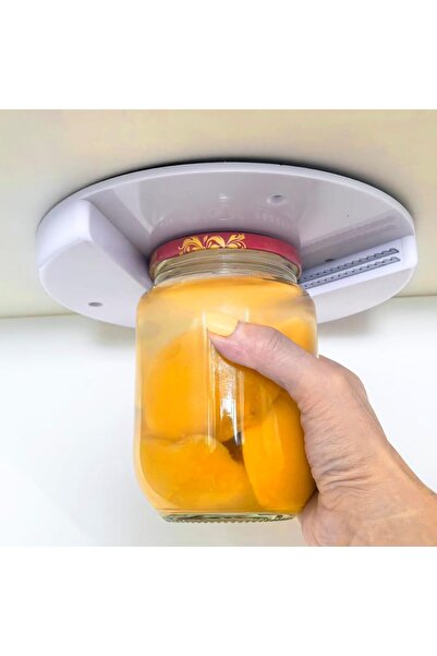 Arabest فتاحة برطمانات تُوضع تحت الخزانة للأيدي الضعيفة، فتاحة علب لكبار السن...