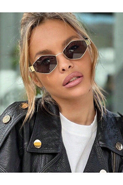 Evendi Sunglasses, Gold/Black