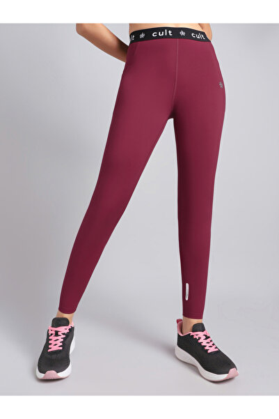 Cult By Styli بنطلون رياضي نسائي بلون عنابي من ماركة موف إيزي