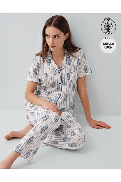 Pierre Cardin Shirt Pajama Set-M92.15