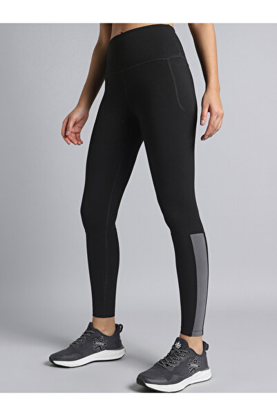 Cult By Styli Women Black Step Up Cotton Leggings