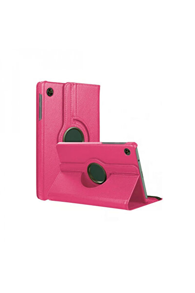 byhodi Samsung Galaxy Tab A11 360 Tablet Leather Case - Pink