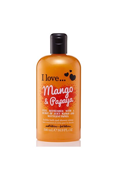 Dove I Love, Μάνγκο & Παπάγια, Καθαριστικό, Αφρόλουτρο, 500 ml