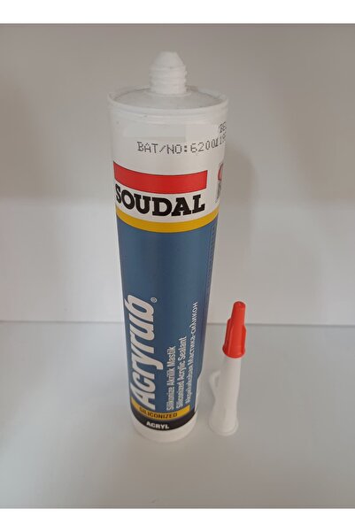 Soudal ACRYRUB SILIKONİZE MASTİK 500GR BEJ