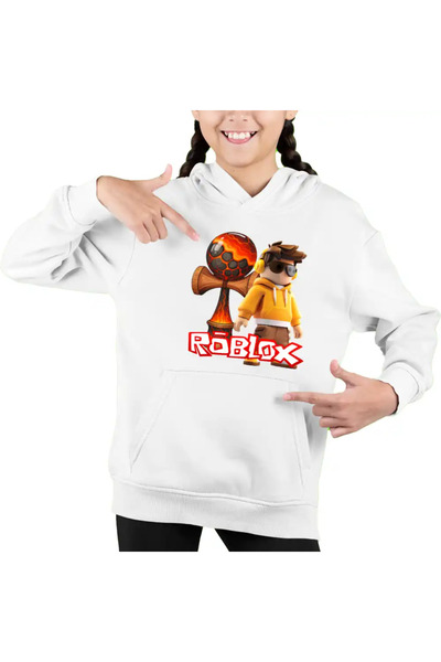 OEM Kids Girls Kendama Roblox Lava Sweatshirt