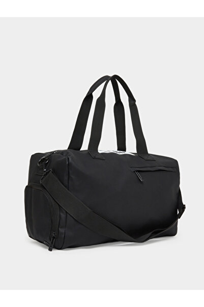 Styli Black Sports Duffle Bag