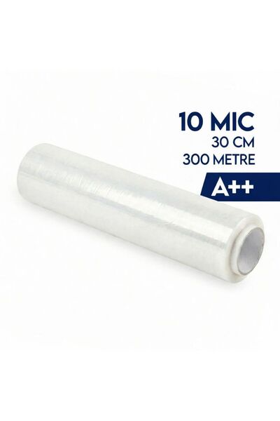 Gıda Streç Film 10 MIC 30CM x 300MT ( Pe Cling Films ) Gıda Saklama ve Hijyenik Ambalaj